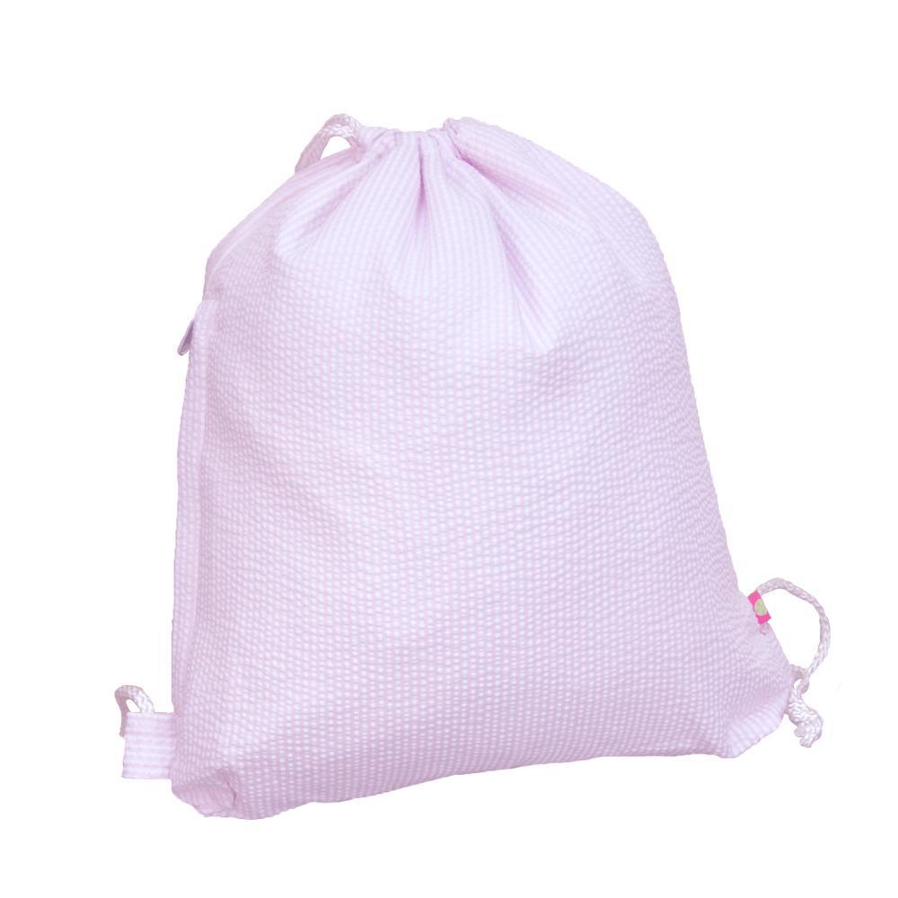 Pink Seersucker Duffle Bag – LL Monograms