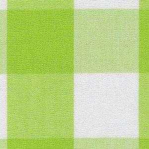 Lime and White 1" Buffalo Gingham Fabric 100% COTTON  60" WIDTH - Oak Leaf Shoppe